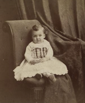 [Portrait of a child.] 1863?-1887? 1869-1881