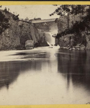 The Falls, from the Basin or Whirpool. [ca. 1865] 1858?-1875?