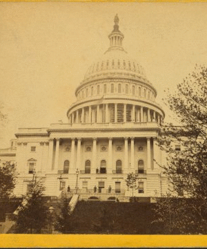 West Front, Capitol, Washington, D.C. [ca. 1872] 1859?-1905?