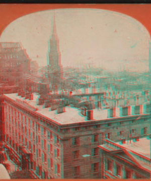 Panorama from new Post-Office. [ca. 1870] 1862?-1920?