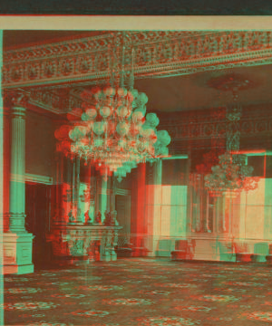 East Room, President's House. 1875?-1900? [1887?]