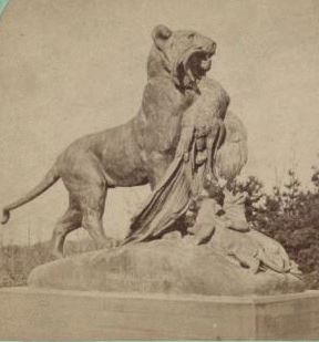 Tiger and cubs. [1865?]-1896