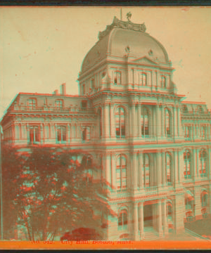 City hall, Boston, Mass. 1860?-1880?