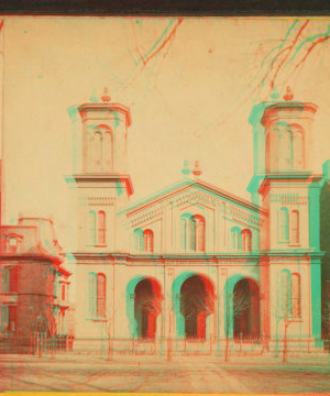 Broad Street Presbyterian Church. Broad below Spring St. 1861-1890?