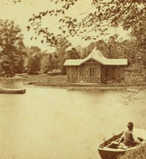 Boat House. Druid Hill Park, Baltimore. 1859?-1885?