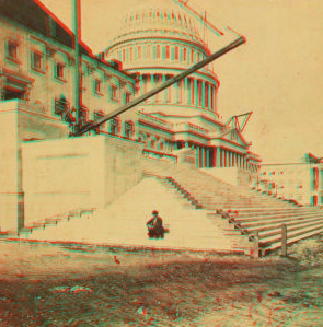 East front of the Capitol, from the New House of Representatives. 1860-1880 1860?-1880?