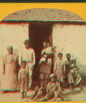 Negro quarters, Plantation, Fort George Island. 1865?-1890?