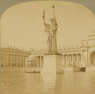 Goddess of Liberty, Columbian Exposition. 1893