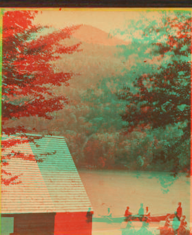 Echo Lake, Franconia Notch. 1865?-1890?