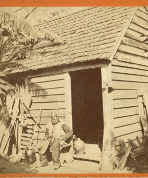 Uncle Jack and his Home. [ca. 1870]