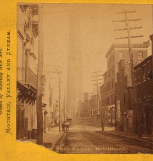 Shot Tower. Baltimore. 1858?-1890?