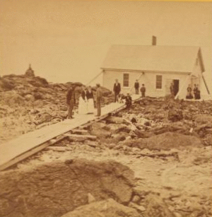 Government Signal Station, Mt. Washington. 1864?-1892?