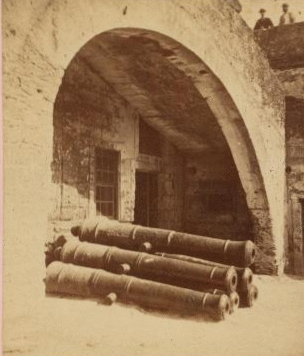 The Archway of Fort Marion, St. Augustine. 1868?-1890?