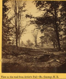 View on the Road from Artist's Fall, No. Conway, N.H. [1858-ca. 1875] 1859?-1895?