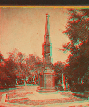 Washington light infantry monument, Magnolia cemetery. 1861?-1880?