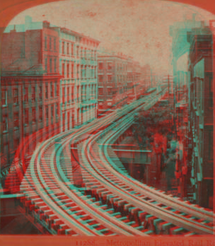 Metropolitan elevated rail road. 1870?-1905?