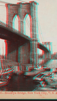 Brooklyn Bridge, New York City, U.S.A. c1896 [1867?-1910?]