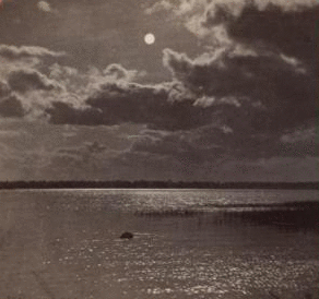 Moonlight, Niagara River. 1869?-1880?