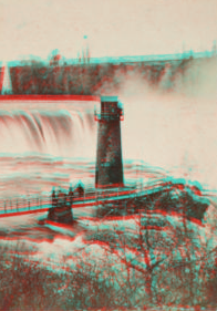 Tarrepin Tower, Niagara Falls. [1859?-1870?]