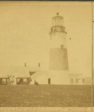 Sankaty head lighthouse. 1867?-1890?