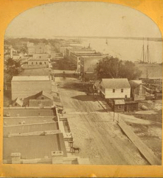 From National Hotel, Bay St. and St. John's River. [ca. 1870] 1870?-1906?