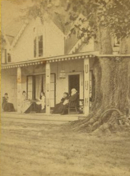 Residence of Prof. & Mrs. H. B. Stowe, Mandarin, Fla. [ca. 1875] 1873?-1895?