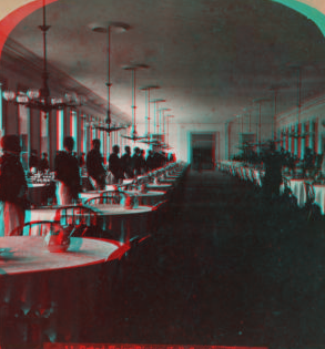 Grand Union Dining Hall, Saratoga. [ca. 1870] [1858?-1905?]