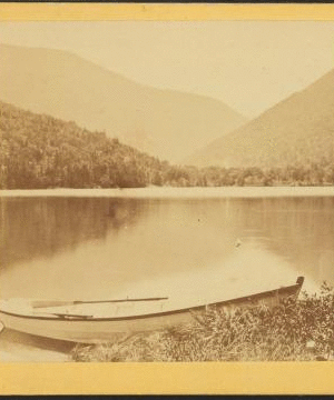 Franconia Notch, N.H., from Echo Lake. 1865?-1890?