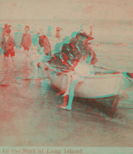 In the surf at Long Island. [1865?-1900?]