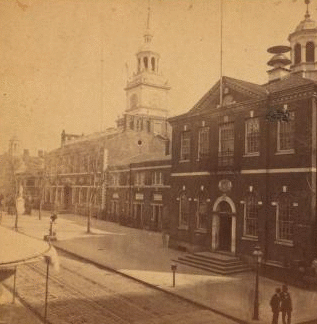Independence Hall, Philadelphia. 1865?-1880?