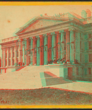 The Treasury Buildings, East Front. 1860-1880 1860?-1880?