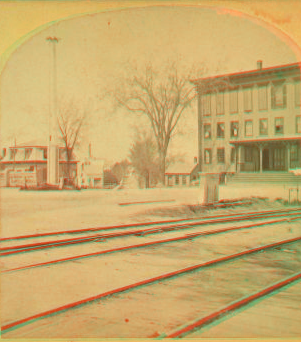 Main street, Randolph, Mass. 1859?-1885?