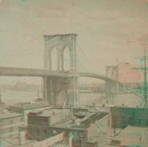 Brooklyn Bridge. [1867?-1910?]