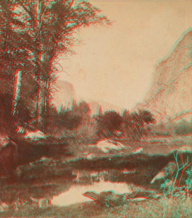 Landscape, Yo Semite Valley, California. 1870-1874 1870?-1874