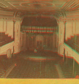 Interior music hall. 1870?-1915?