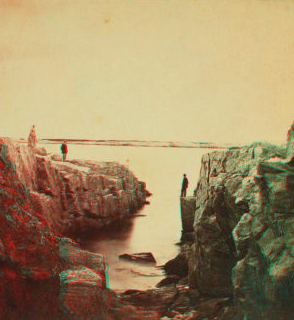 South Gorge, Isles of Shoals. 1867?-1885? [ca. 1870]