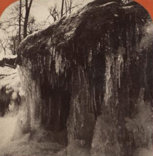 Hermit's Cascade, Winter, Niagara N.Y. 1860?-1895?
