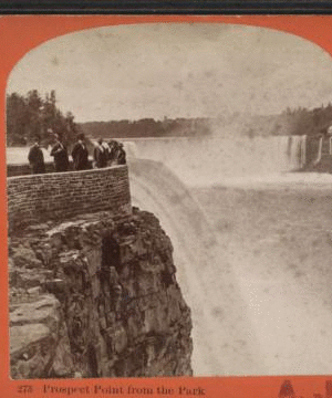 Prospect Point from the park. 1869?-1880?