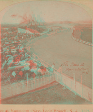 The Race at Mammoth Park, Long Branch, N.J. [ca. 1885] 1860?-1890?