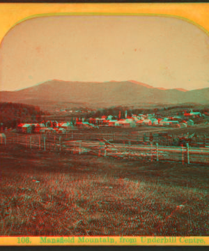 Mansfield Mountain, from Underhill Centre. 1863?-1880?