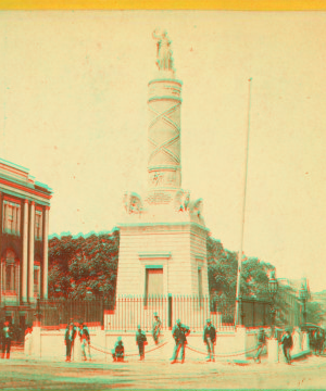 Battle Monument, large. 1858?-1890?