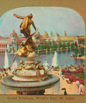 Grand Fountain, World's Fair, St. Louis. 1904