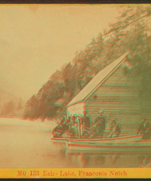 Echo Lake, Franconia Notch. 1865?-1890?