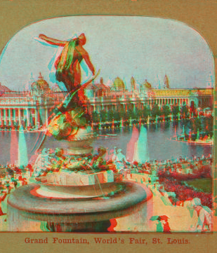 Grand Fountain, World's Fair, St. Louis. 1904