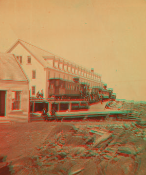 Summit House Top,  Mt. Washington. [1876-1889] 1860?-1903?