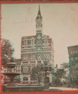 Tribune building. [1860?-1910?]