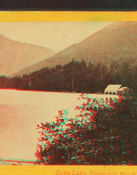 Echo Lake, Franconia Notch. 1865?-1890?