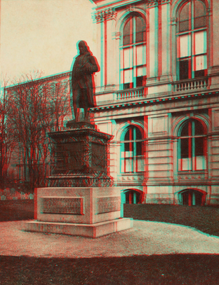 Franklin Statue in front of City Hall, Boston