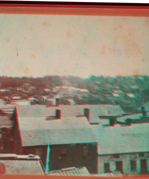 Bird's eye view of Malone, N.Y. 1860?-1885?