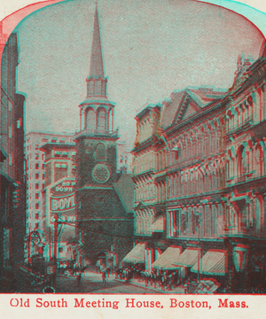 Old South Meeting House, Boston, Mass.